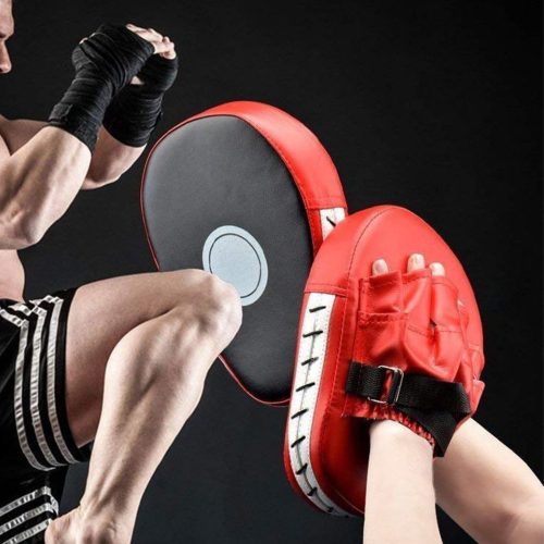 Edzőpajzs kesztyű Pad Kick Box Coach's Paw Red