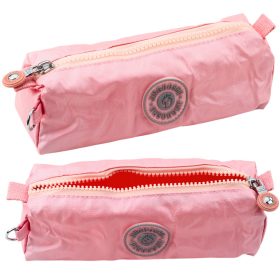   Iskolai tolltartó rendszerező egyrekeszes rózsaszín 21,5 cm