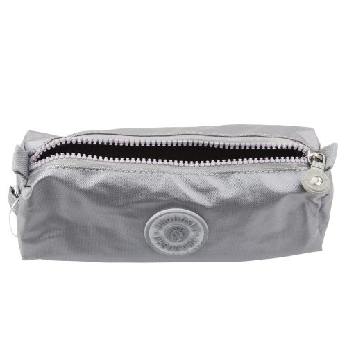 Iskolai tolltartó rendszerező egyrekeszes szürke 21,5 cm