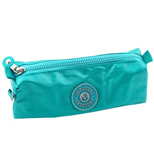 Iskolai tolltartó, egyrekeszes, zöld, 21,5 cm