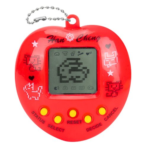 Tamagotchi Electronic Game Virtuális Pet Egg Leash