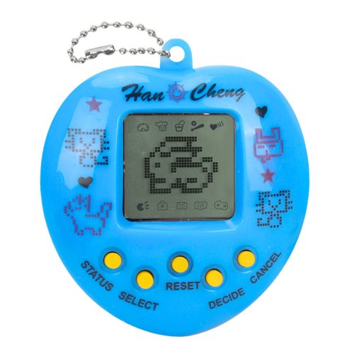 Tamagotchi Electronic Game Virtuális Pet Egg Leash