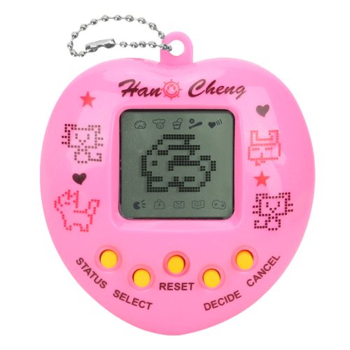 Tamagotchi Electronic Game Virtuális Pet Egg Leash