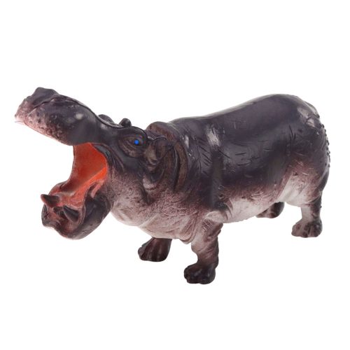 Vadon élő állatok Szafari figurák készlete Panda Giraffe Lion Hippo 4 db.