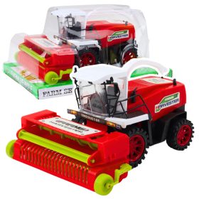   Mezőgazdasági mezőgazdasági kombájn fejléc meghajtással, piros