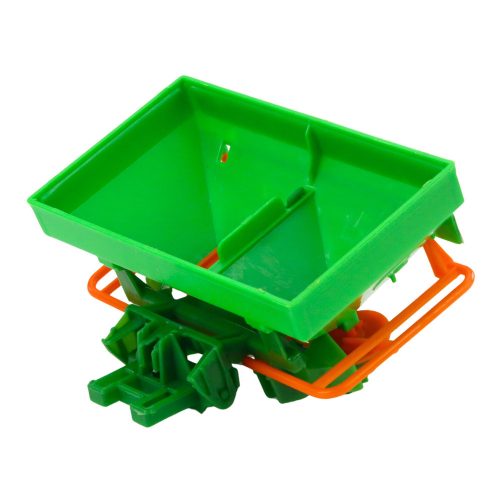 Traktor Mezőgazdasági Jármű Farmer Vetőgéppel Zöld 34cm