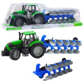 Mezőgazdasági traktor ekehajtással Green 50cm