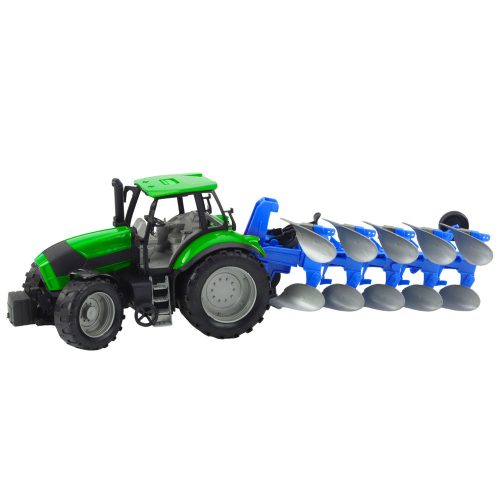 Mezőgazdasági traktor ekehajtással Green 50cm