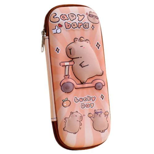 Ceruza toll iskolai készlet Capybara robogón 23cm