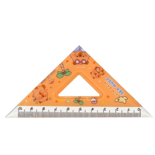 Geometriai szerszámkészlet Capybara vonalzó szögmérő négyzetek 4db