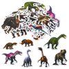Matrica készlet dinoszauruszos gyerekeknek 4-7cm 50db