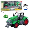 Távirányítós RC mezőgazdasági traktor zöld 1:24