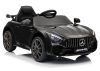 Mercedes GTR fekete akkumulátoros autó