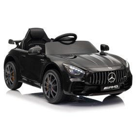 Mercedes GTR fekete akkumulátoros autó