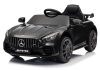 Mercedes GTR fekete akkumulátoros autó