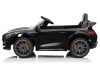 Mercedes GTR fekete akkumulátoros autó
