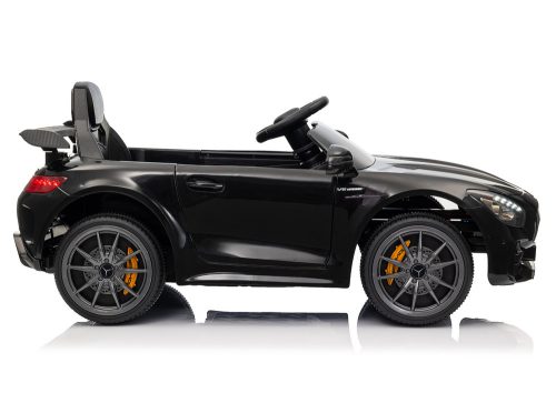 Mercedes GTR fekete akkumulátoros autó