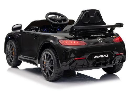 Mercedes GTR fekete akkumulátoros autó