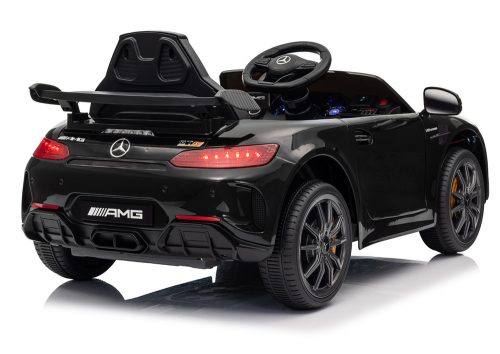 Mercedes GTR fekete akkumulátoros autó