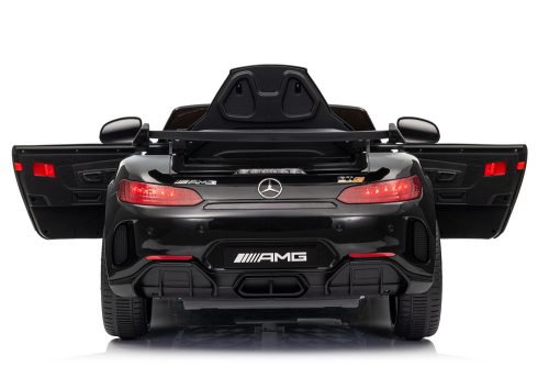 Mercedes GTR fekete akkumulátoros autó