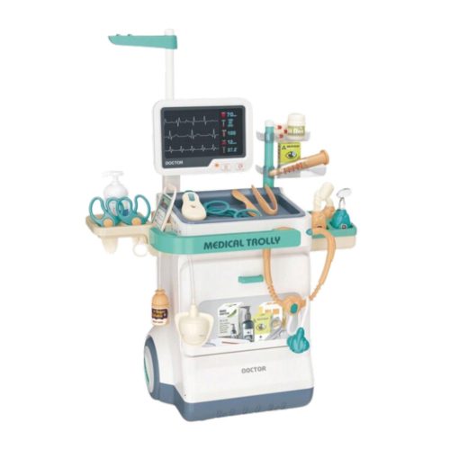 Orvosi készlet Orvosi tartozékok Röntgen EKG Fények Hangok 26 db.