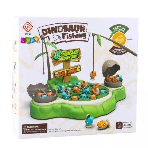 Arcade játék Dinoszaurusz horgászat mágneses botok Hangok