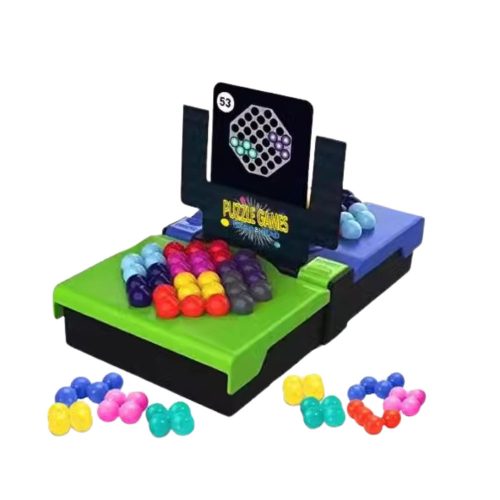 Oktatási logikai játék Head to Head Balls Patterns Cards