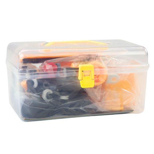 Építőblokk készlet Építőgépek 8 az 1-ben 100db