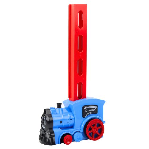Elektromos mozdony akkumulátorral működő Domino blokkok Vízgőz 80db