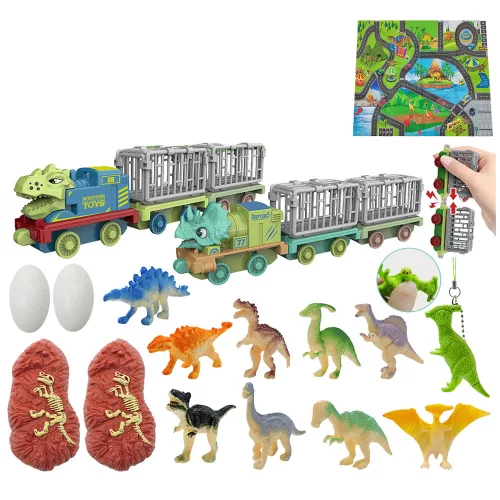 Adventi naptár gyerekeknek dinoszaurusz figurák kiegészítők