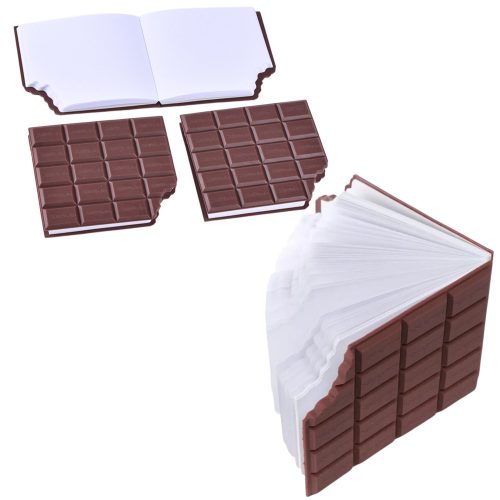 Jegyzetfüzet Iskolai Irodai Csokoládé Vonalmentes Illatos Barna