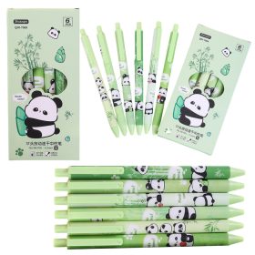 Panda bambusz toll készlet zöld fekete tinta 0,5mm 6db