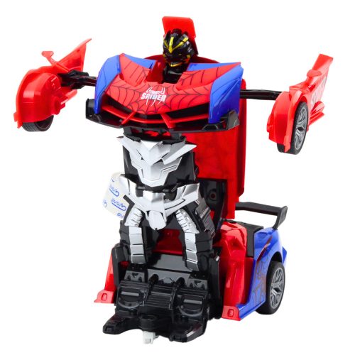 Autó Robot Pók Távirányítós 2 az 1-ben Fények Hangok