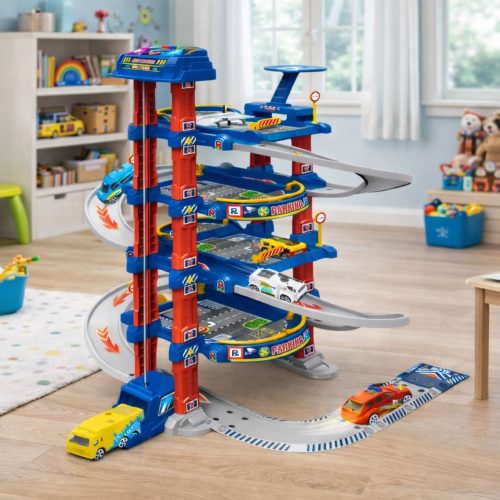 Parkoló autópálya elektromos lift csúszda autókhoz helikopter