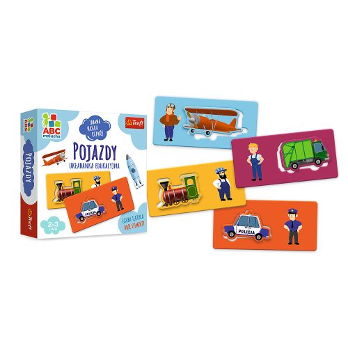 Trefl ABC Kicsiknek Járművek – Oktatójáték