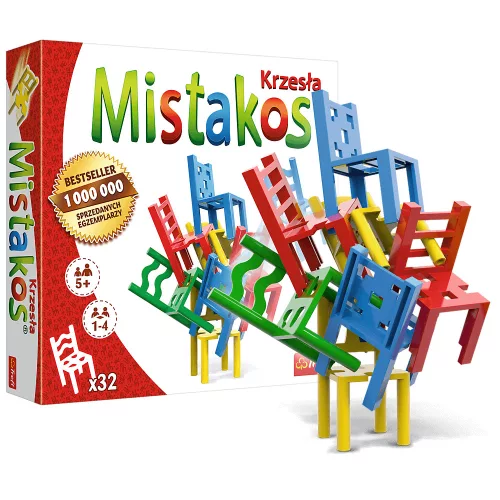 Mistakos Ügyességi Játék – Székek – Trefl 02074