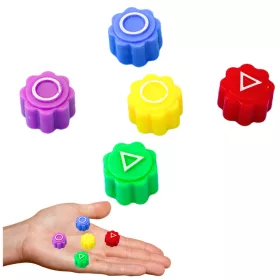   Kocka játékhoz Gonggi Hacele Squid Games Árkádjáték 5db