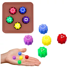   Kocka a Gonggi Hacele Squid Games játékhoz Arcade Game Base 5db B