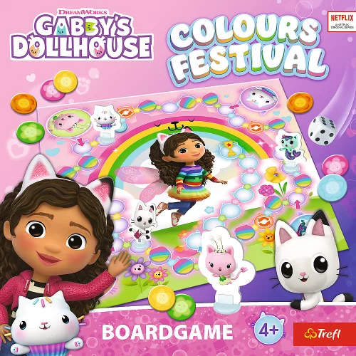Colors Festival - Gabby's Dollhouse Trefl 02594 játék