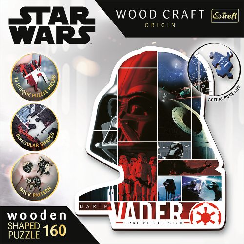 Fa puzzle Star Wars 160 db. Darth Vader Trefl 20190