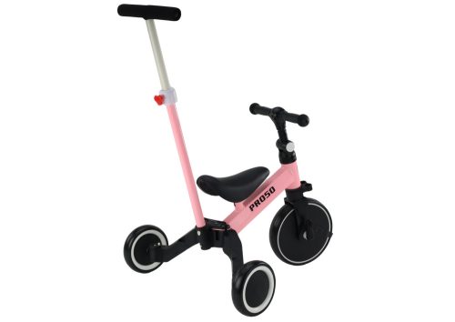 PRO50 tricikli tolókarral, rózsaszín