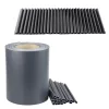 UV-védő kerítésszalag 20 kapcsos szürke 450 g/m² 19x35m