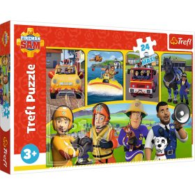   Rejtvény - "24 Maxi" - Fireman Sam and Friends Trefl 14356