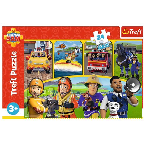 Rejtvény - "24 Maxi" - Fireman Sam and Friends Trefl 14356