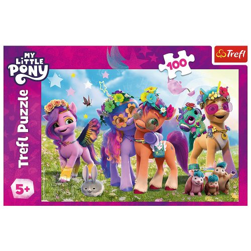 Rejtvény - "100" - Vicces pónik My Little Pony Trefl 16463