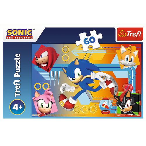 Sonic Puzzle 60 db Sonic akcióban 17387