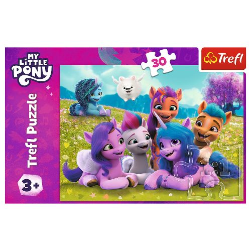 Rejtvény - "30" - Friendly Pony Horses My Little Pony Trefl 18299