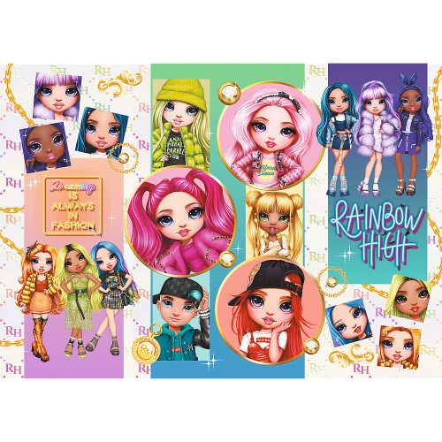 Rejtvény - "200" - Friendship Rainbow High Trefl 13289