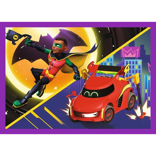 Rejtvény - 4 az 1-ben - Ismerje meg a Batwheels-t - Warner Batwheels 34658