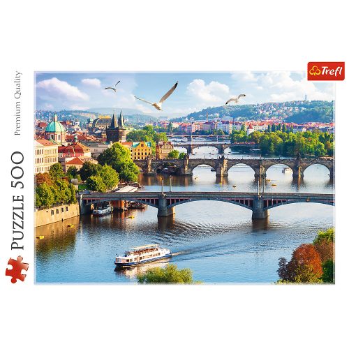 Puzzle 500 db Prága, Csehország Trefl 37382